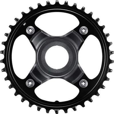 Produktbild von SHIMANO SMCRE80, EBike Kettenblatt, schwarz, SH-ISMCRE80A4X