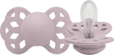 Immagine prodotto di Ciuccio simmetrico in silicone INFINITY M DUSKY LILAC 6m+, Bavaglini