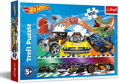 Obrázek produktu pro Trefl 16466, 100 kusů, Dopravní prostředky, 5 rok/roky