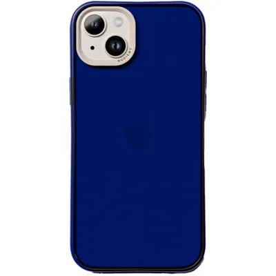 Immagine prodotto di Custodia per Apple iPhone 14 Plus - Cover posteriore Nudient Form - Trasparente/Blu