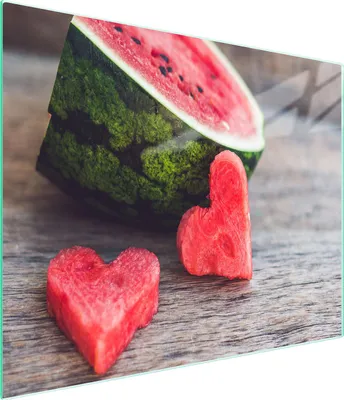 Produktbild von Glasschneidebrett 52x30 Wassermelone