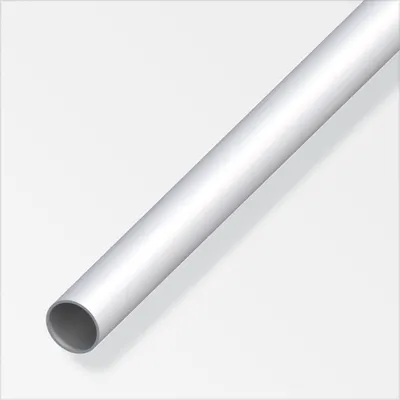Produktbild von alfer Rundrohr Aluminium Ø 18 mm x 1 m silber