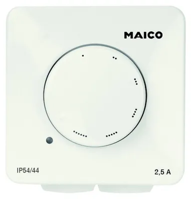 Produktbild von Maico Drehzahlsteller f.AP- STX 1,5 o.UP-Installation max.1,5A 0157.1561