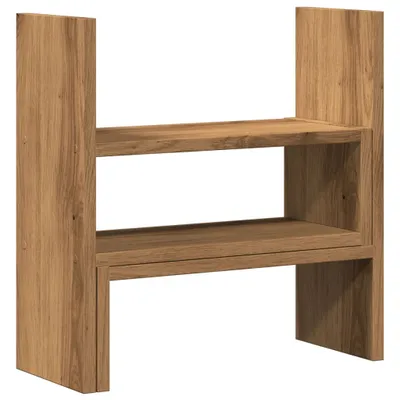 Zdjęcie produktu dla Organizer na biurko, regulowany, dąb artisian, 40x17x41 cm