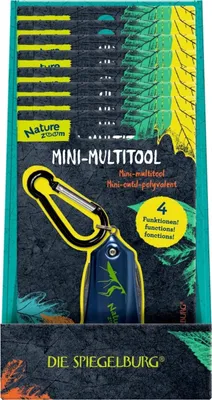 Produktbild von Coppenrath Verlag GmbH & Co.KG Die Spiegelburg - Nature Zoom Mini-Multitool, 4 Funktionen: Messer, Flaschenöffner, Kreuz- und Schlitzschraubendreher, mit Karab 8