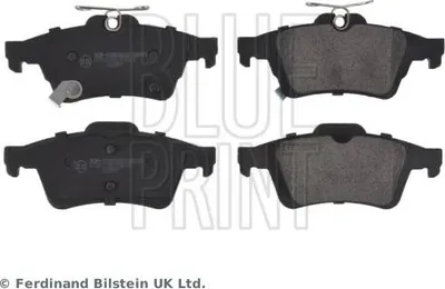 Produktbild von BLUE PRINT Bremsbeläge Satz Hinten für FORD FOCUS III ADBP420005