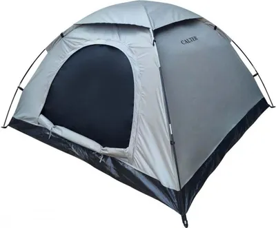 Obrázek produktu pro Stan pro 3 osoby CALTER®, jednoplášťový, 210x180x110cm, stříbrný