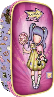 Image de Trousse à crayons pliable 4 pièces avec accessoires