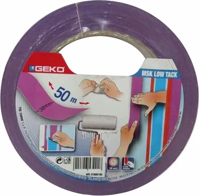 Produktbild von Violettes Abdeckband Für Zerbrechliche Oberflächen 38mmx50m - Geko