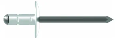 Produktbild von Gesipa PolyGrip Mehrbereichsschaft-Blindniete Alu/Stahl verzinkt K 9,5 3,2 x 11 S 1000 Stk