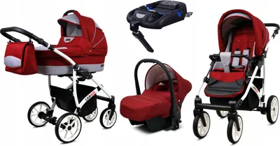 Image de BabyLux® Largo | Cat 4in1 Set | Chili Silver | Cat Combo | Cat Set | Isofi