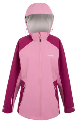 Produktbild von Regatta - "Bosfield III" Jacke, wasserfest für Damen RG12001 (38 DE) (Lila/Beaujolais-Rot/Helles Vanillegelb)