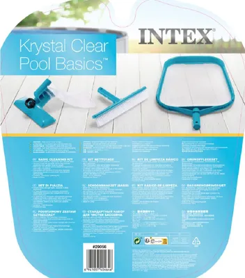 Zdjęcie produktu dla Intex 29056, Zestaw konserwacyjny, Niebieski, Biały, Plastik, Nad basenem naziemnym, 2,62 cm, Chiny