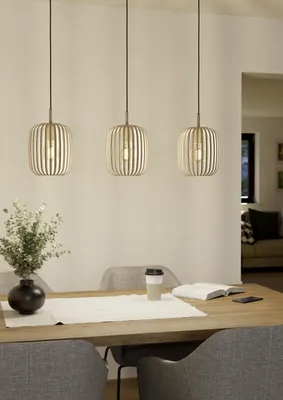 Obrázok produktu pre EGLO 900497, 3 žiaroviek, E27, IP20, Piesková
