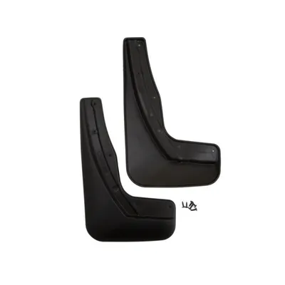 Produktbild von FROSCH Passgenaue Gummi Schmutzfänger Spritzschutz Kotflügel hinteren für SKODA Kodiaq, 2017->, SUV 5 Türen, 2 Teileg mit Befestigung