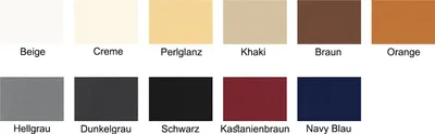 Produktbild von Moderne Bunte Garnitur Sofa Leder Couch 4 Sitzer Chaiselounge Liege Hocker 3tlg
