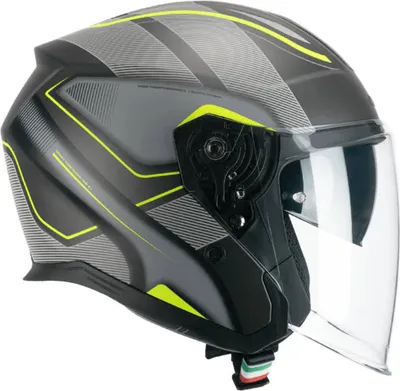 Produktbild von Jet Helm CGM 136G RNA Sport Mattes Fluo-Gelbgrau größe M