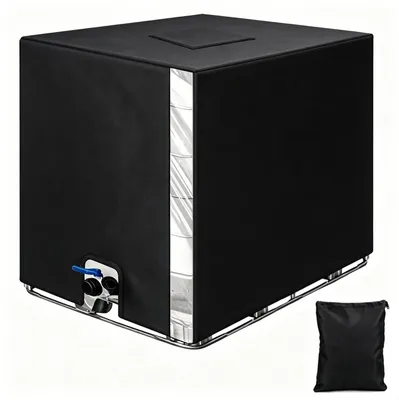 Produktbild von IBC-Tankabdeckungen aus 210D Oxford-Gewebe, schwarz