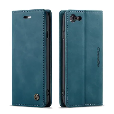Obrázek produktu pro iPhone 6s Pouzdro, RetroPolyuretanKožené Pouzdro, Kapsy na Karty, Magnetické Uzavírání, Pouzdro s Funkcí Stojánku pro iPhone 6 / 6s modré
