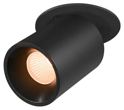 Produktbild von SLV BIG WHITE NUMINOS PROJECTOR L Einbau-Deckenleuchte 2700 K, 40d, zylindrisch, schwarz/schwarz 1007032
