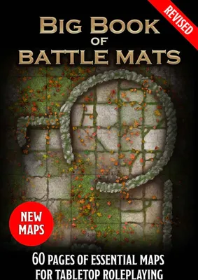 Produktbild von Loke Battlemats The Revised Big Book of Battle Mats - Tabletop-Rollenspiel-Zubehör - ENG Edition