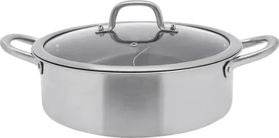 Obrázek produktu pro Horký hrnec, velký objem, oboustranné vaření, 220 V, stříbrný