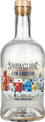 Produktbild von Snowglobe Orange & Gingerbread Gin Liqueur Light-Up 20% Vol. 0,7l