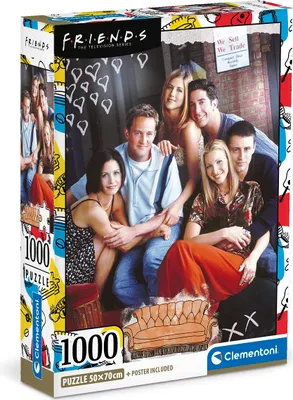 Immagine prodotto di Clementoni puzzle 1000 Amici Compatti 39711