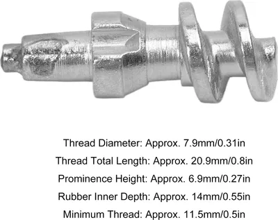 Produktbild von 50 Stück Auto-Reifen-Spikes, lochfrei, starker Halt, rutschfest, Universal-Schneespikes für Auto, LKW, Rennen, Geländewagen