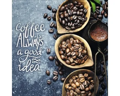 Produktbild von Glasbild Life & Coffee III 50x50 cm