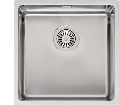 Produktbild von REGINOX R32848 Houston 40x40 Edelstahlspüle ab Schrankbreite 50 cm / Flächenbündig / Flacheinbau / Unterbau