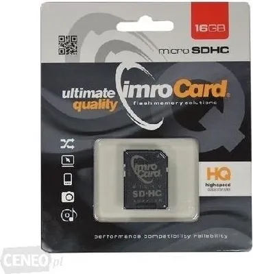 Immagine prodotto di Scheda di memoria Imro IMRO 4/16G ADP 16 GB MicroSDHC Classe 4