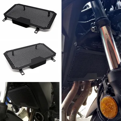 Image de Pour HONDA CB400X/F CB500X/F Protège radiateur Protège radiateur noir