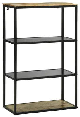 Obrázek produktu pro knihovna 70 x 35 x 110 cm Masivní magnovníkové dřevo