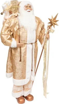 Produktbild von Goldener Weihnachtsmann, H. 120 cm