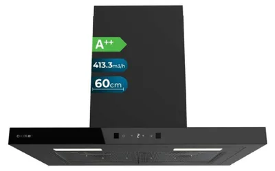 Productafbeelding van Cecotec Bolero Flux TT 604400: Decoratieve afzuigkap, transparant, één maat / EU-stekker, 220V, transparant, één maat