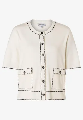 Produktbild von Cardigan mit Kontrastnaht