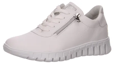 Immagine prodotto di Mezze scarpe stringate Waldläufer in bianco/bianco combi, misura 5,5