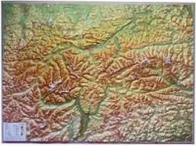 Produktbild von Relief Tirol 1:325.000