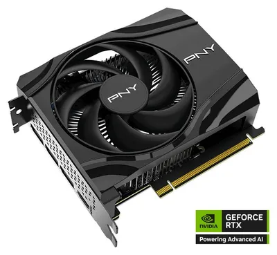 Obrázek produktu pro PNY GeForce RTX 5060 Single Fan, GeForce RTX 5060, 8 GB, GDDR7, 128 bit, 7680 x 4320 px, PCI Express x8 5.0