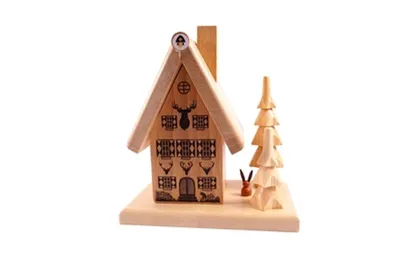 Produktbild von Räucherhaus Forsthaus HxBxT 14x12x7,5cm NEU