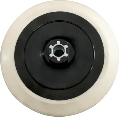 Image de Metabo Plateau d'appui adhérent 147 mm M 14, pour recevoir les accessoires de ponçage et de polissage