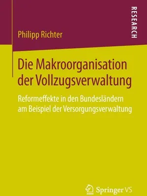 Obrázok produktu pre Die Makroorganisation der Vollzugsverwaltung
