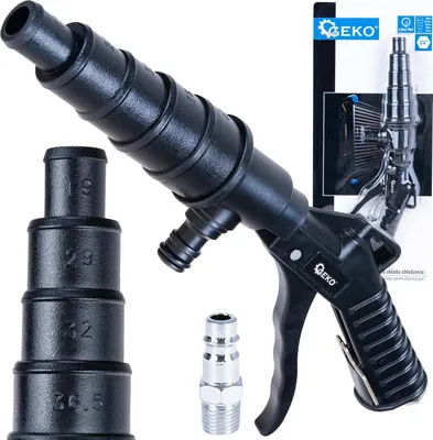 Obrázok produktu pre Pištoľ na čistenie chladiaceho systému motora, 1/4'' Geko