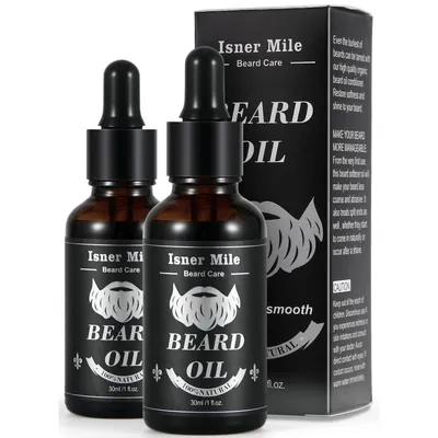 Produktbild von 2x Bartöl 30ml 100% Natürlich Stärkt und Nährt den Bart und das Bartwachstum