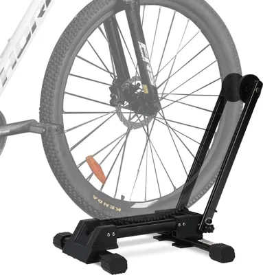 Produktbild von Hebitod Fahrradständer Bodenstabiler Faltbar Hinterradständer Schwarz für 20-29'' MTB Rennrad Kohlenstoffstahl