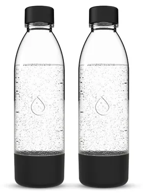 Obrázek produktu pro Dafi PushAir, 2 lahve pro sodastream, objem 0,7 l, barva černá