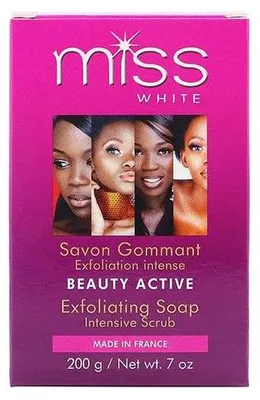Obrázok produktu pre Miss White Beauty Aktívne exfoliačné mydlo 200g
