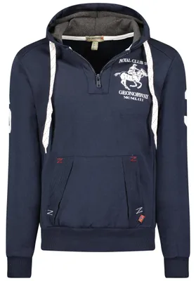 Immagine prodotto di Geographical Norway WW4783H/GNO-Navy felpa colore blu navy da uomo