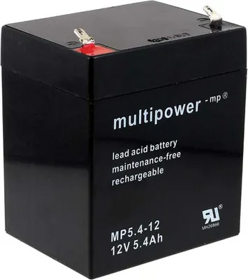 Produktbild von Powery Bleiakku (multipower) MP5,4-12
